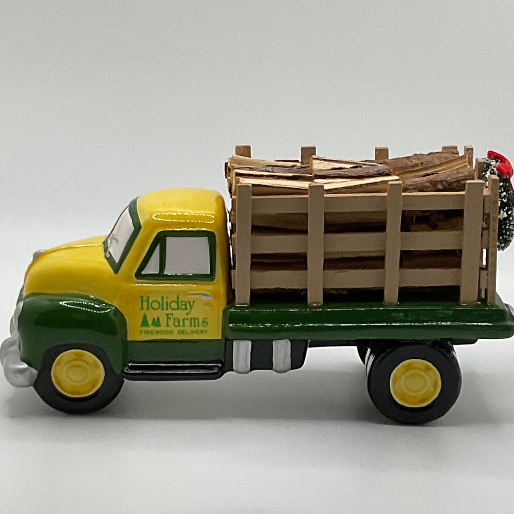 Dept 56 Original Snow Village Firewood Delivery Truck